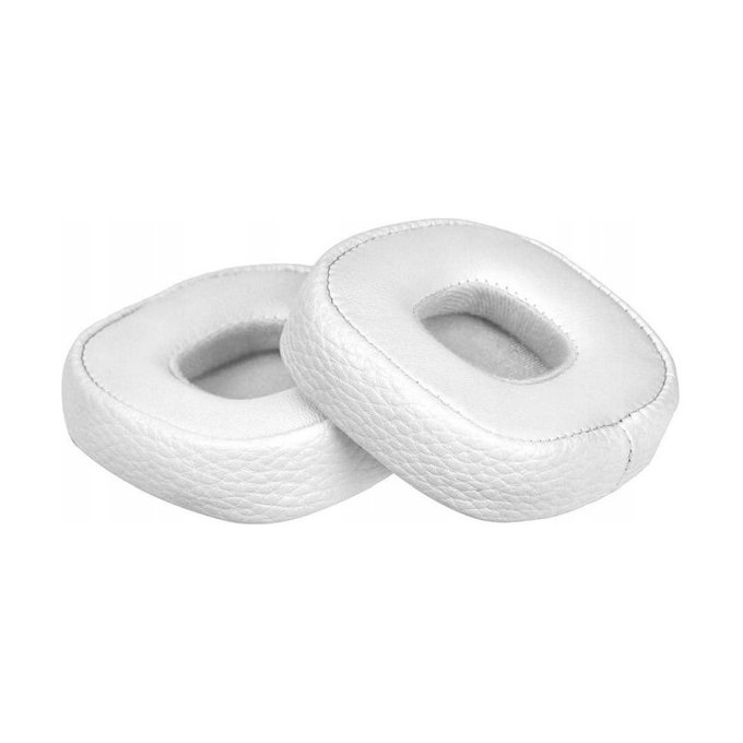 Ανταλλακτικά Earpads Ακουστικών για Marshall Major IV, Αφρός Μνήμης + PU Δέρμα, Λευκό, 1 Pair