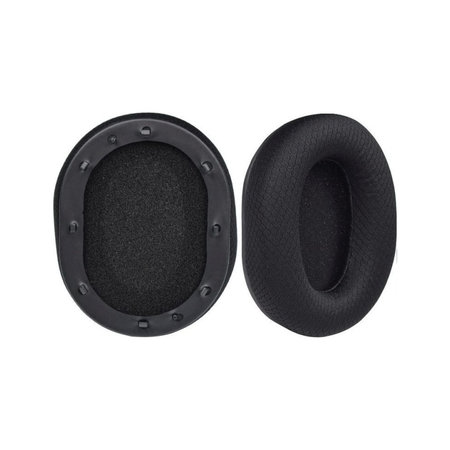 Ανταλλακτικά Earpads Ακουστικών για Razer Blackshark V2, V2X, V2 Pro, V2 SE, Αφρός Μνήμης + Textile, Μαύρο, 1 Pair
