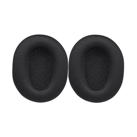 Ανταλλακτικά Earpads Ακουστικών για Razer Blackshark V2, V2X, V2 Pro, V2 SE, Αφρός Μνήμης + Textile, Μαύρο, 1 Pair