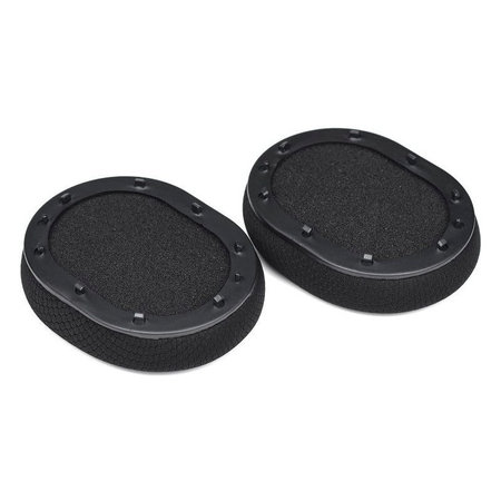 Ανταλλακτικά Earpads Ακουστικών για Razer Blackshark V2, V2X, V2 Pro, V2 SE, Αφρός Μνήμης + Textile, Μαύρο, 1 Pair