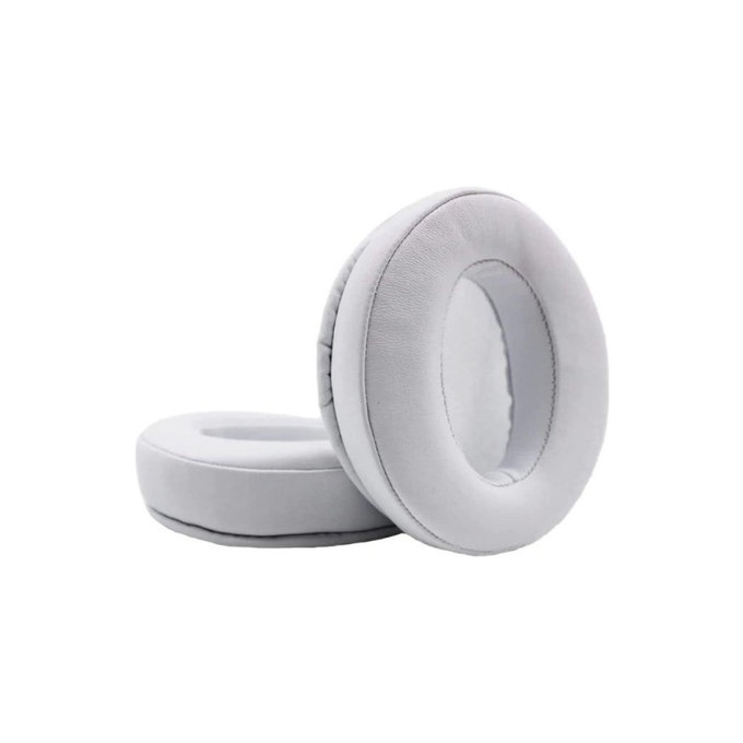 Ανταλλακτικά Earpads Ακουστικών για Sennheiser HD300, 300BT, 4.50BTNC, Αφρός Μνήμης + PU Δέρμα, Λευκό, 1 Pair