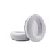 Ανταλλακτικά Earpads Ακουστικών για Sennheiser HD300, 300BT, 4.50BTNC, Αφρός Μνήμης + PU Δέρμα, Λευκό, 1 Pair