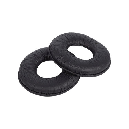 Ανταλλακτικά Earpads Ακουστικών για Sony MDR-ZX110, Αφρός Μνήμης + PU Δέρμα, Μαύρο, 1 Pair