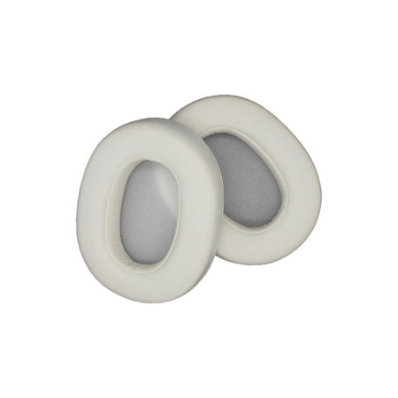 Ανταλλακτικά Earpads Ακουστικών για Sony WH-ULT900N, Αφρός Μνήμης + PU Δέρμα, Λευκό, 1 Pair