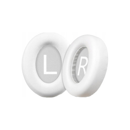 Ανταλλακτικά Earpads Ακουστικών για Bose 700, NC700, Αφρός Μνήμης + PU Δέρμα, Λευκό, 1 Pair