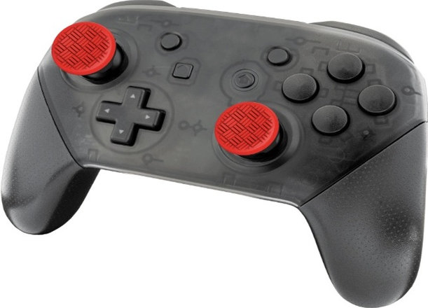 Επεκτεινόμενα Καλύμματα Λαβής Controller Nintendo Switch Pro Omni, Κόκκινος, Red, Kontrol Freek