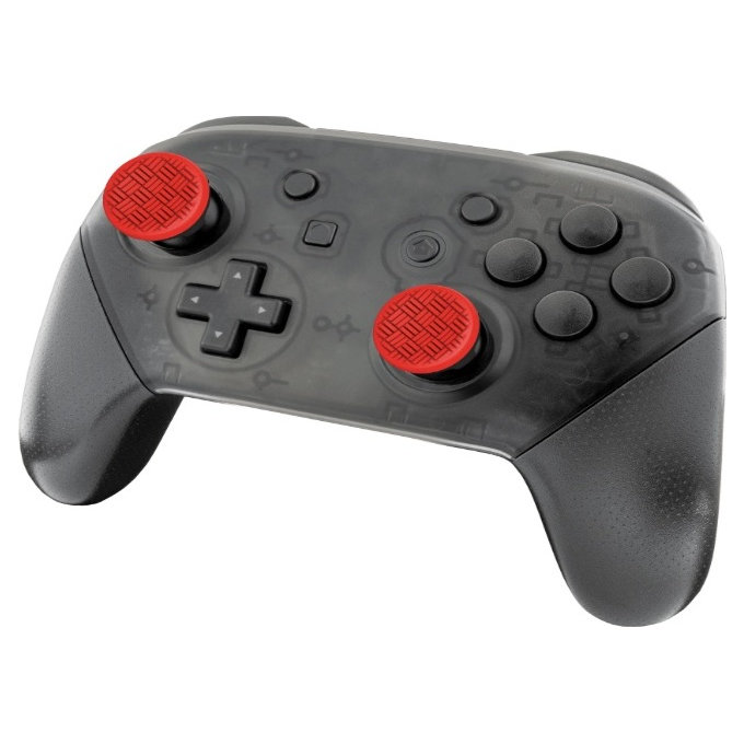 Επεκτεινόμενα Καλύμματα Λαβής Controller Nintendo Switch Pro Omni, Κόκκινος, Red, Kontrol Freek