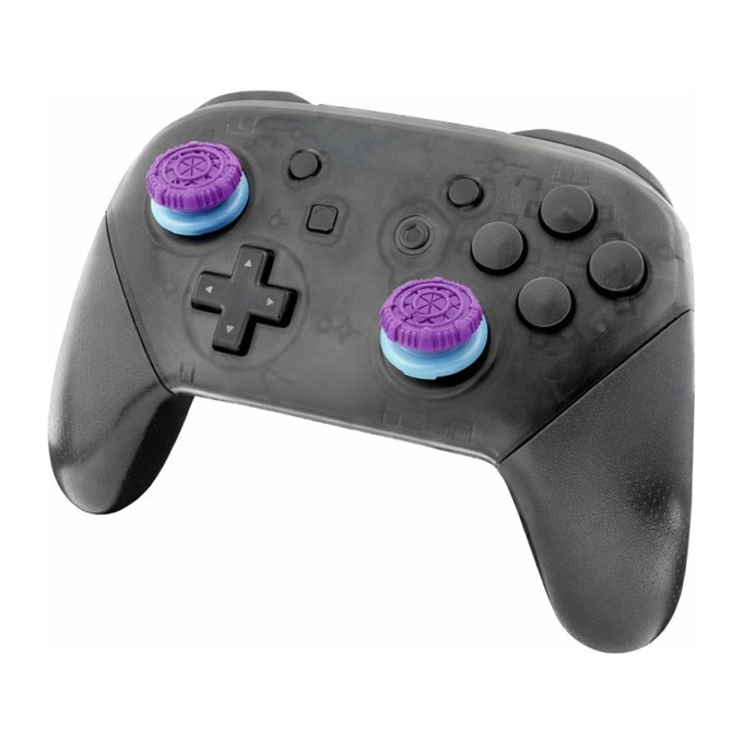 Επεκτεινόμενα Καλύμματα Λαβής Controller Nintendo Switch Pro Battle Royale, μωβ, Purple, Kontrol Freek