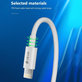 Καλώδιο Lightning / USB-C Smart, PD 27W, 2m, λευκό, Devia