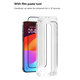 Tempered Glass FullCover με εφαρμοστή για iPhone 15, Devia