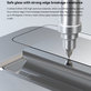 Tempered Glass FullCover με εφαρμοστή για iPhone 15, Devia