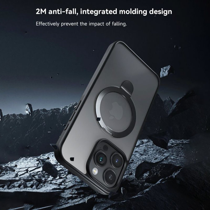 Θήκη Delight με MagSafe για iPhone 15 Pro Max, Μαύρη, Devia