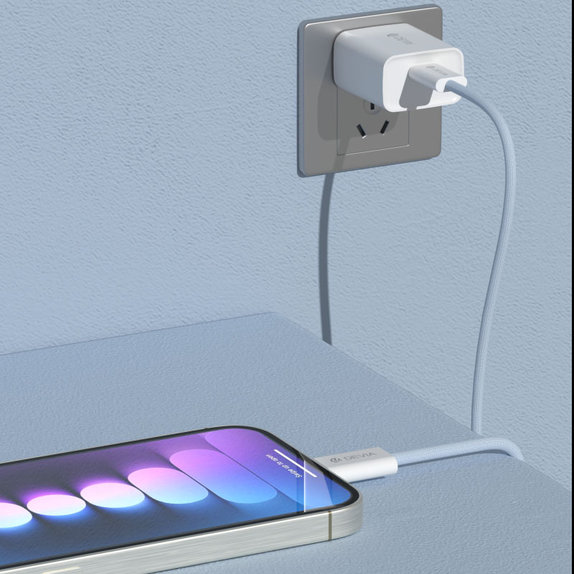 Καλώδιο USB-C / USB-C Smart, PD 60W, 1m, λευκό, Devia