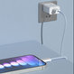 Καλώδιο USB-C / USB-C Smart, PD 60W, 1m, λευκό, Devia