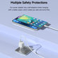 Φορτιστής Mini USB-C, PD 30W, λευκός, Devia