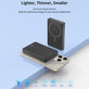 PowerBank MagSafe Extreme Speed Mini με οθόνη, PD 20W, 10000mAh, Space Grey, Devia