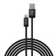 Καλώδιο Lightning / USB Gracious, 2,4A, 1m, μαύρο, Devia