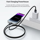 Καλώδιο Lightning / USB Gracious, 2,4A, 1m, μαύρο, Devia