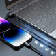 Καλώδιο Lightning / USB Gracious, 2,4A, 1m, μαύρο, Devia