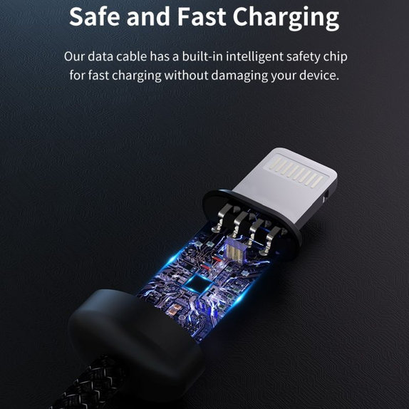 Καλώδιο Lightning / USB Gracious, 2,4A, 1m, μαύρο, Devia