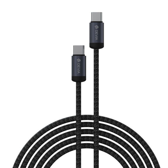 Καλώδιο USB-C / USB-C Gracious, PD 60W, 2m, μαύρο, Devia