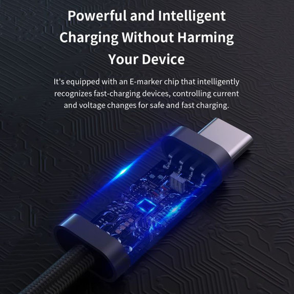 Καλώδιο USB-C / USB-C Extreme Speed, PD 240W, 2m, μαύρο, Devia