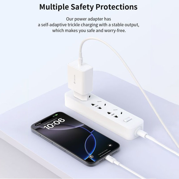 Φορτιστής Rocket USB-C, PD 45W, λευκός, Devia