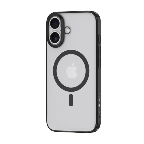 Θήκη Glimmer με MagSafe για iPhone 16, Μαύρη, Devia