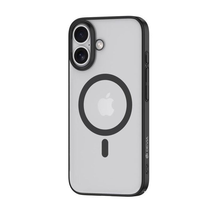 Θήκη Glimmer με MagSafe για iPhone 16, Μαύρη, Devia