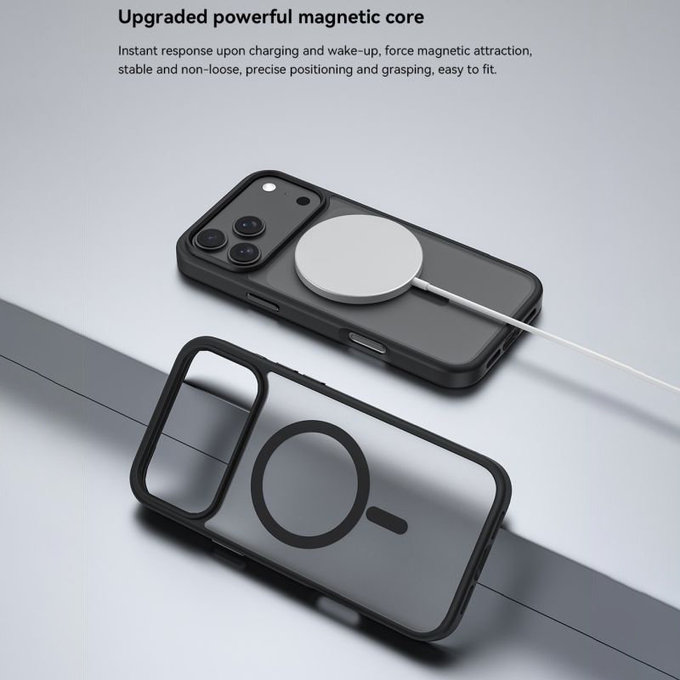 Θήκη Pino με MagSafe για iPhone 17, Μαύρη, Devia