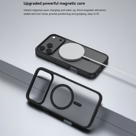 Θήκη Pino με MagSafe για iPhone 17 Pro Max, Μαύρη, Devia