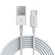 Καλώδιο USB / USB-C Smart, 2.1A, 1m, λευκό, Devia