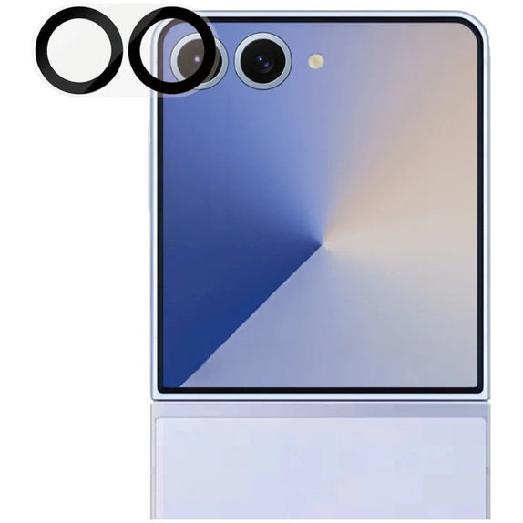Προστατευτικό φακού κάμερας PicturePerfect για Samsung Z Flip7, Μαύρο, PanzerGlass