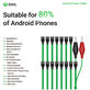 Καλώδιο τροφοδοσίας Android, 16-σε-1, 2UUL PW04