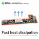Θερμοαγώγιμο pad για CPU, ψύξη, 2UUL SC09, 17x15x1.5mm