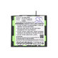 Μπαταρία για Compex MI-Fitness, 2000mAh, Ni-MH, 4.8V, 941213, HQ