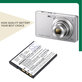 Μπαταρία για Sony Cyber-Shot DSC-TX20, TX9, 630mAh, Li-Ion, 3.7V, NP-BN1, HQ