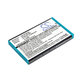 Μπαταρία για Nintendo Advance SP, AGS, 900mAh, Li-Ion, 3.7V, SAM-SPRBP, HQ