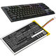 Μπαταρία για Logitech G913, G913 TKL, G915, G915TKL, 1500mAh, Li-Pol, 3.7V, 533-000152, HQ