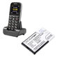 Μπαταρία για Doro Primo 365, 1300mAh, Li-Ion, 3.7V, RCB01, HQ