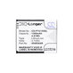 Μπαταρία για Panasonic Kx-Tu150, Kx-Tu150exr, 1300mAh, Li-Ion, 3.7V, 454854AR, HQ