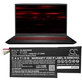 Μπαταρία για MSI GF63, MSI GF75, MSI GS63, 4500mAh, Li-Pol, 11.4V, BTY-M6K, HQ
