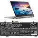 Μπαταρία για Lenovo Ideapad C340, Ideapad Flex, 2850mAh, Li-Pol, 15.36V, L18C4PF3, HQ
