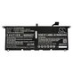 Μπαταρία για Dell XPS 13 9370, 6300mAh, Li-Ion, 7.6V, DXGH8, HQ