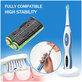 Μπαταρία για Waterpik 900 Sonic Toothbrush, Sensonic Plus Sr-3000, 700mAh, Ni-MH, 2.4V, BK-4MCCE, HQ