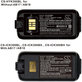 Μπαταρία για Intermec CK3, CK3A, CK3X, CK3R, CK3C, CK3C1, CK3N, 5200mAh, Li-Ion, 3.7V, 318-034-001, HQ