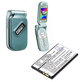 Μπαταρία για Alcatel Lollipops, 650mAh, Li-Ion, 3.7V, 3DS11080AAAA, HQ