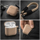 Θήκη Σιλικόνης για AirPods 1 και 2, Sand Beige