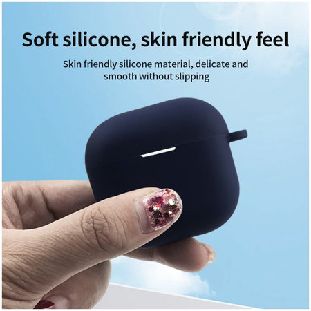 Θήκη Σιλικόνης για AirPods 4, Πορτοκαλί, Orange