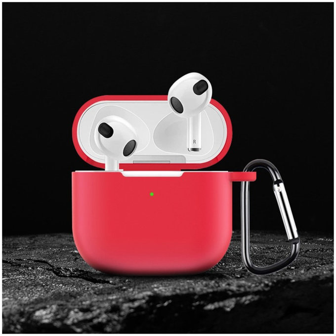 Θήκη Σιλικόνης για AirPods 4, Πορτοκαλί, Orange